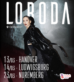 Ukrainian singer LOBODA will perform in Hanover, Ludwigsburg and Nuremberg in March 2026